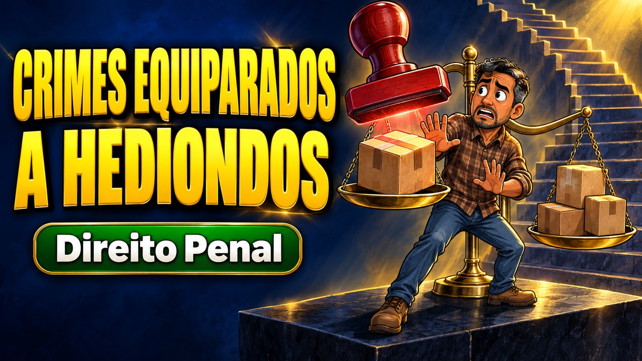 Resumo de Crimes Equiparados a Hediondos (Atualizado: Leis 15.358, 15.402 e 15.410/2026)