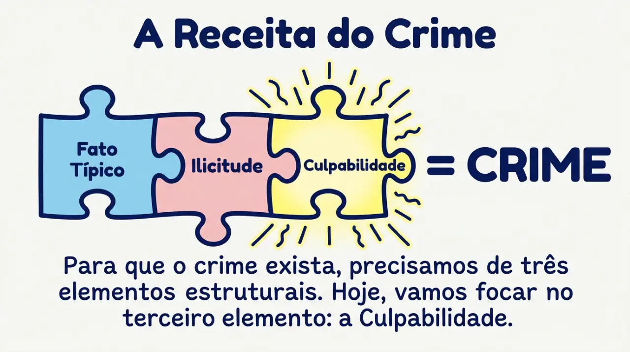 Mapa mental desenhado: Culpabilidade