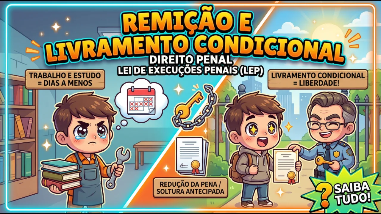 Remissão e Livramento Condicional na Lei de Execução Penal (LEP)