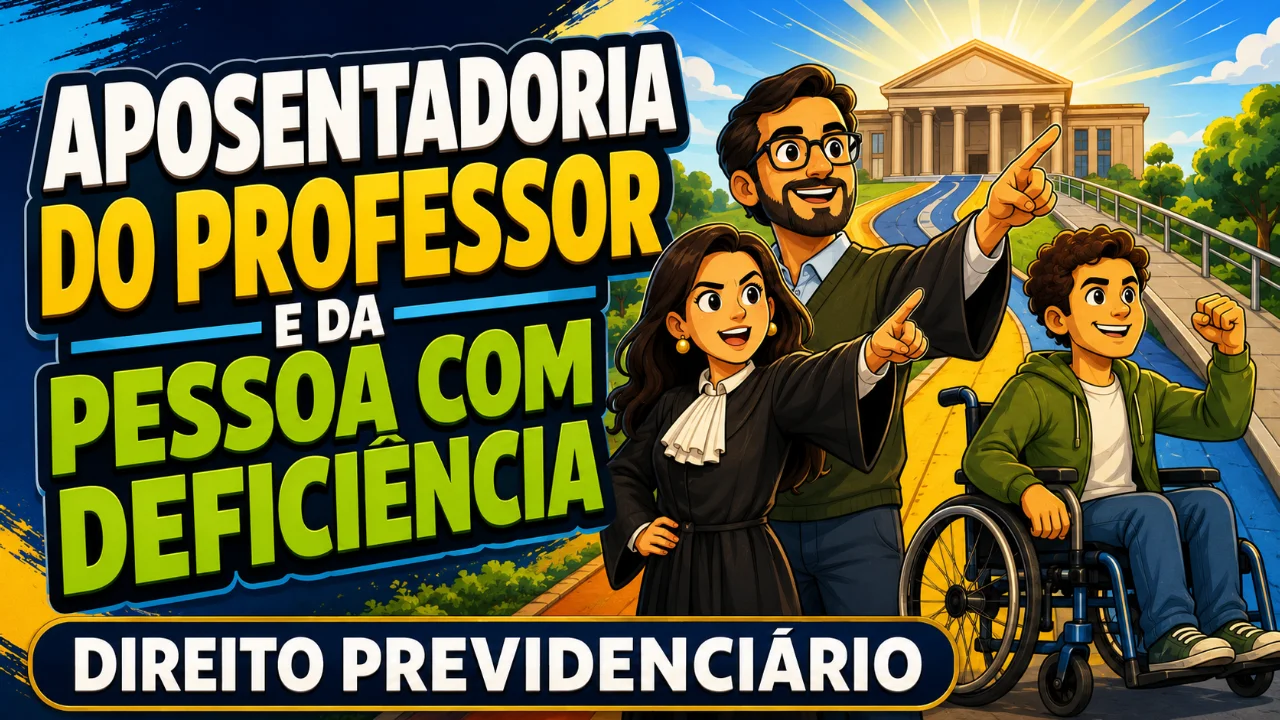 Resumo de Aposentadoria do Professor e da Pessoa com Deficiência