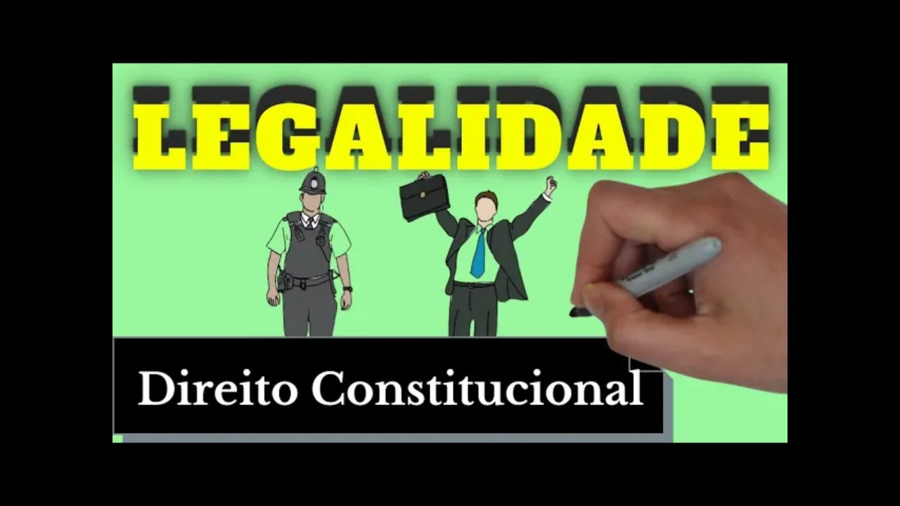 Videoaulas de Direito Constitucional: Princípio da Legalidade