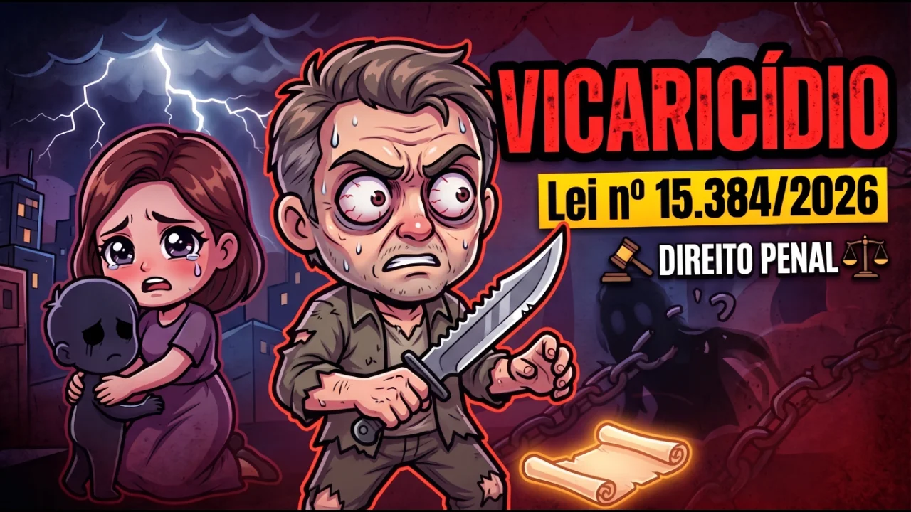 Vicaricídio. Lei nº 15.384/2026