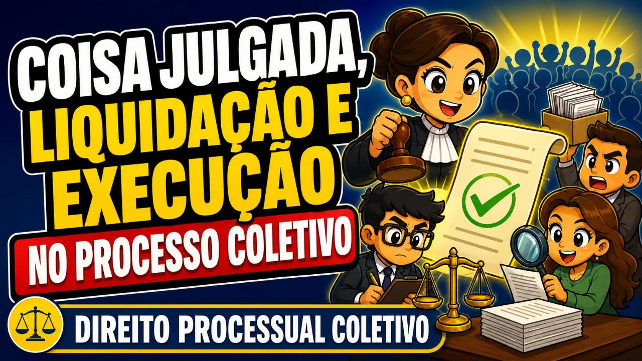 Resumo de Coisa Julgada, Liquidação e Execução no Processo Coletivo
