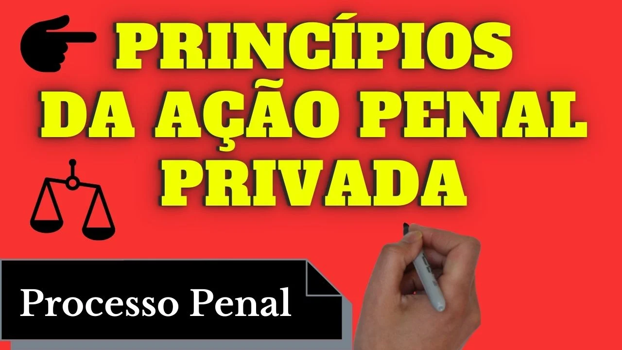 Videoaulas de Processo Penal: Princípios da Ação Penal Privada
