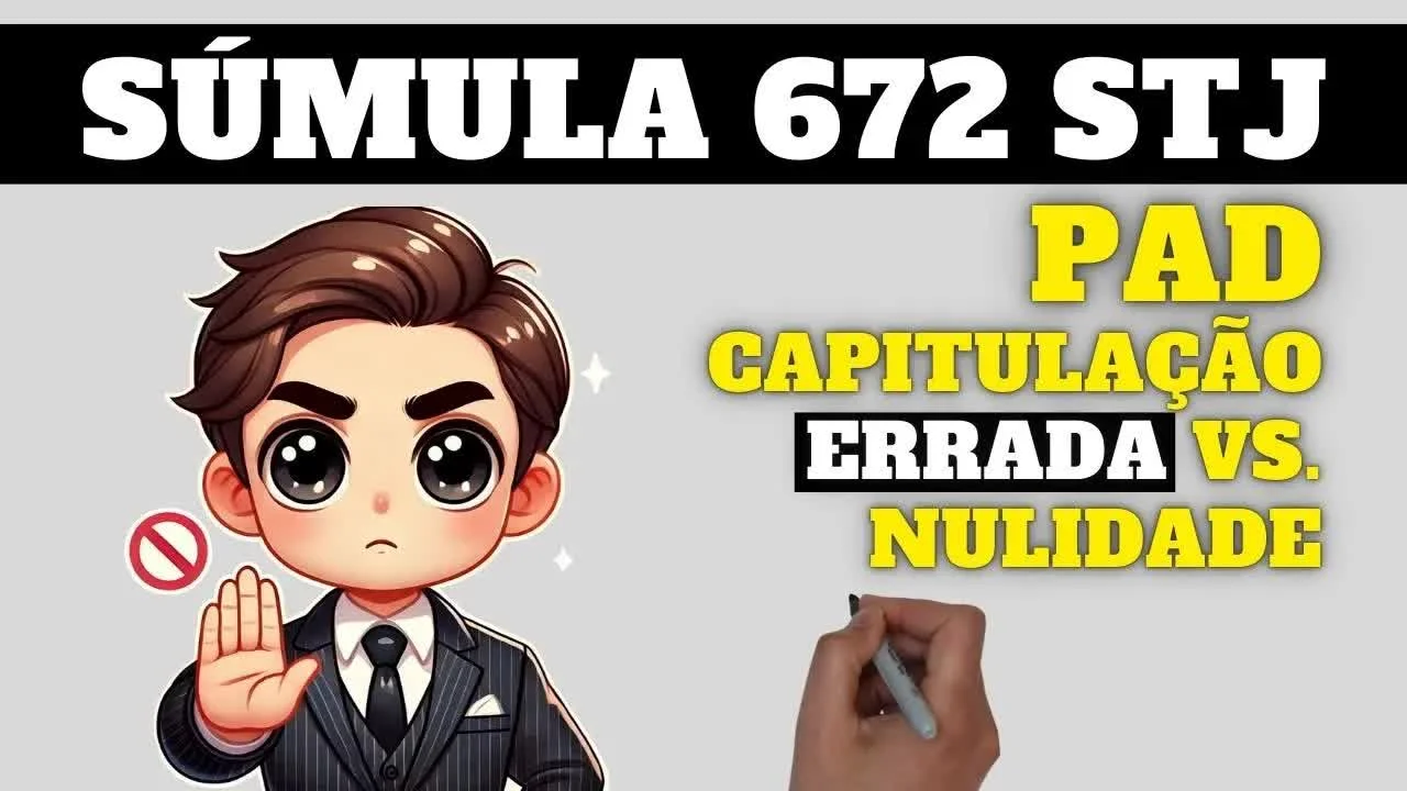 Resumo de Súmula 672 do STJ