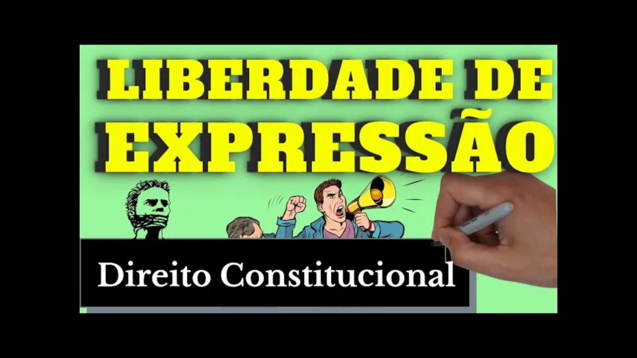 Videoaulas de Direito Constitucional: Liberdade de Expressão