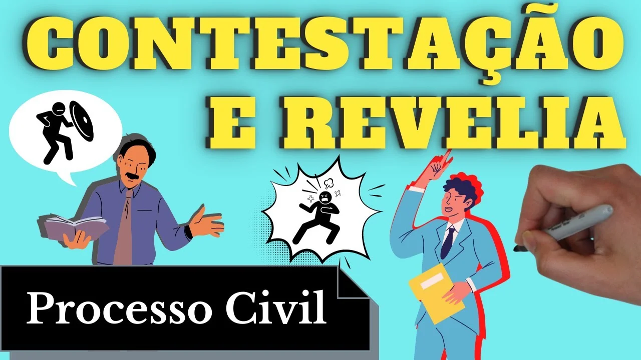 Videoaulas de Processo Civil: Contestação e Revelia