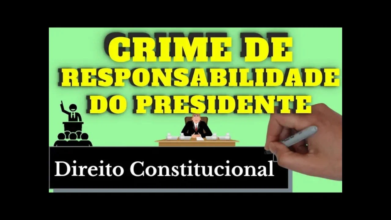 Resumo de Crime e Reponsabilidade do Presidente da República