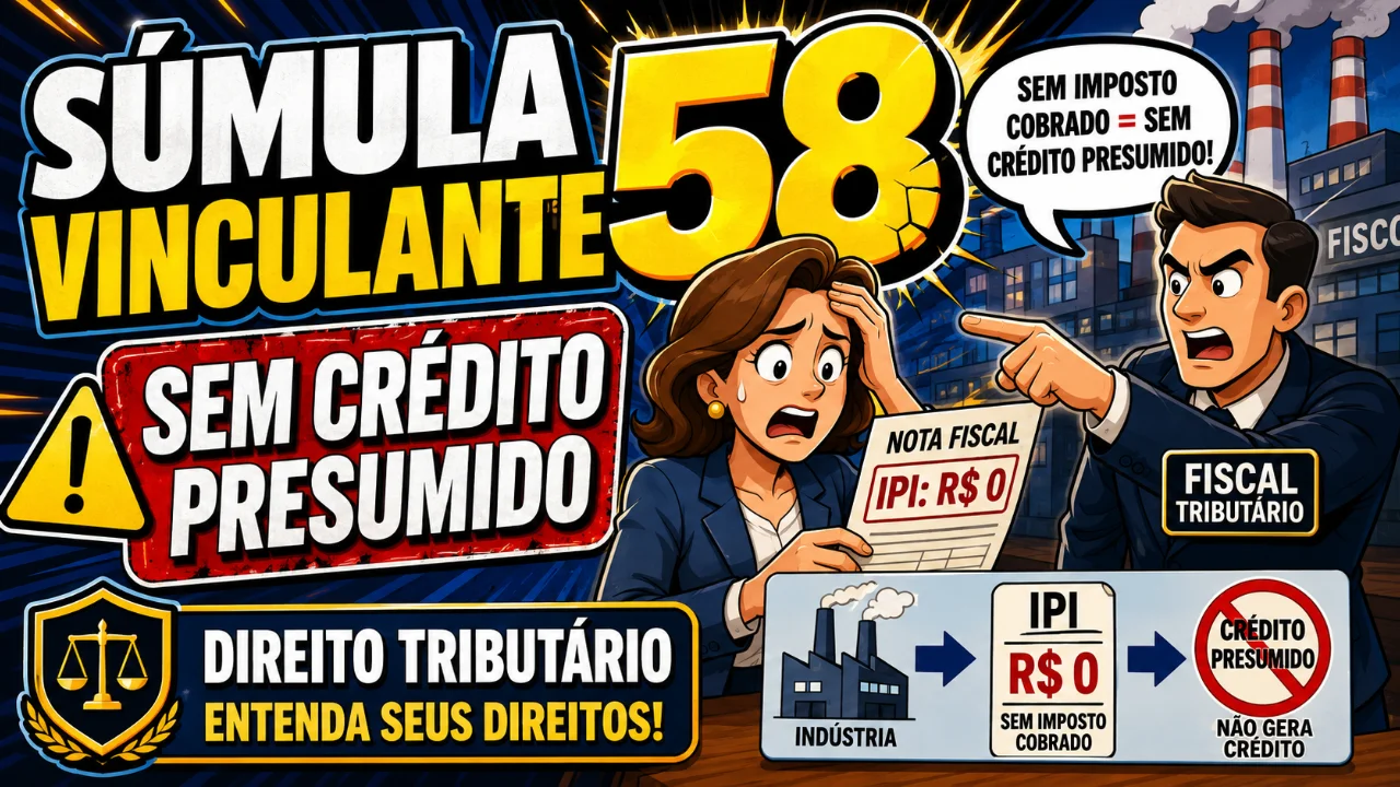 Resumo de Súmula Vinculante 58