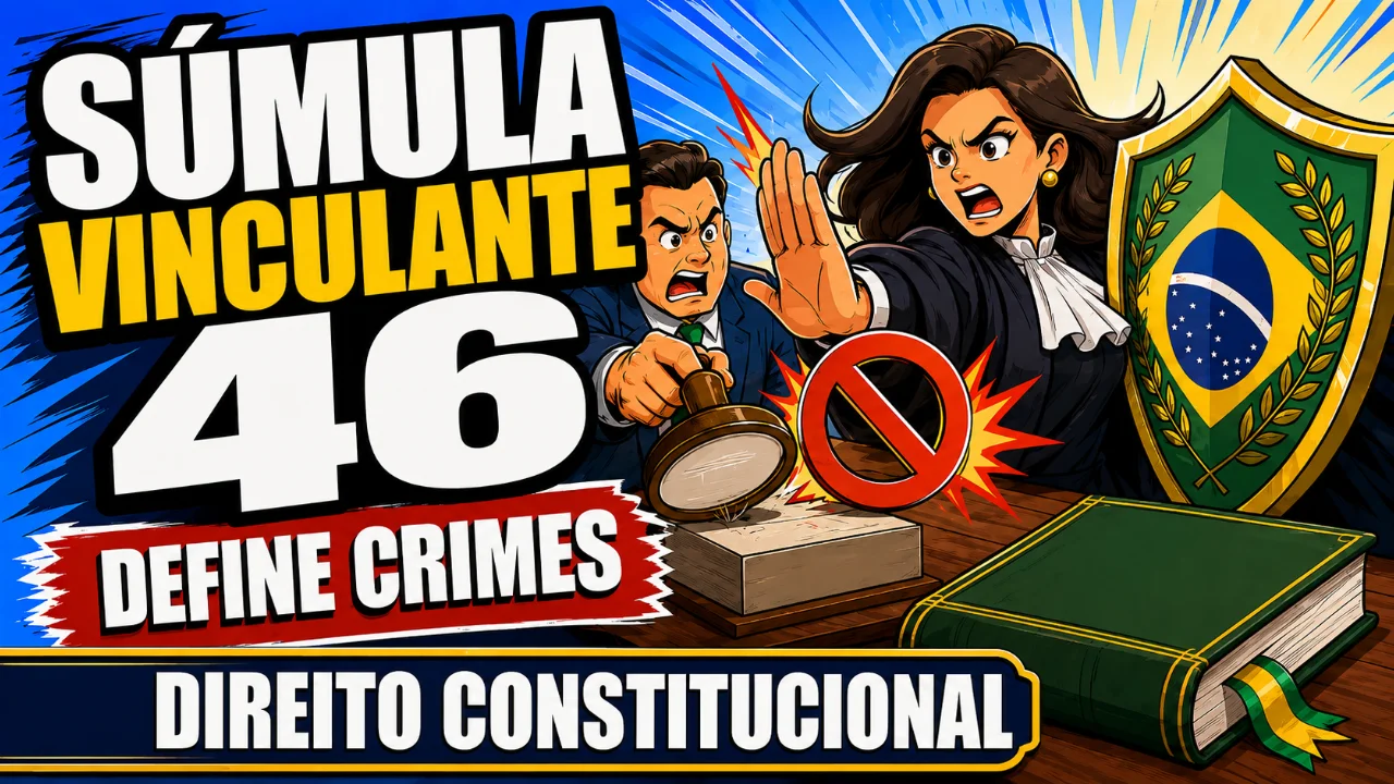 Resumo de Súmula Vinculante 46