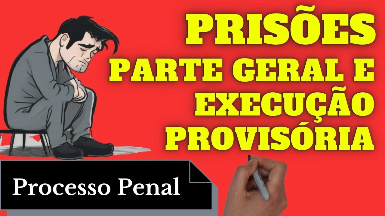 Videoaulas de Processo Penal: Prisões: Parte Geral e Execução Provisória