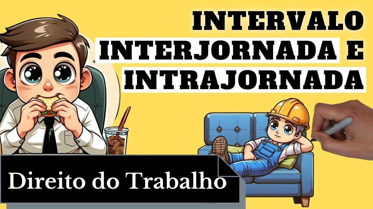 Videoaulas de Direito do Trabalho: Intervalo Intrajornada e Interjornada
