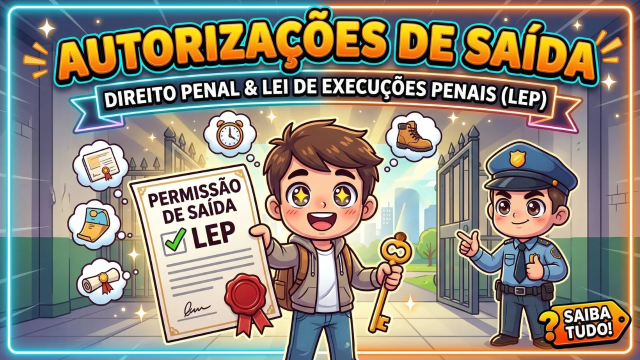 Autorização de Saída na Lei de Execução Penal (LEP)