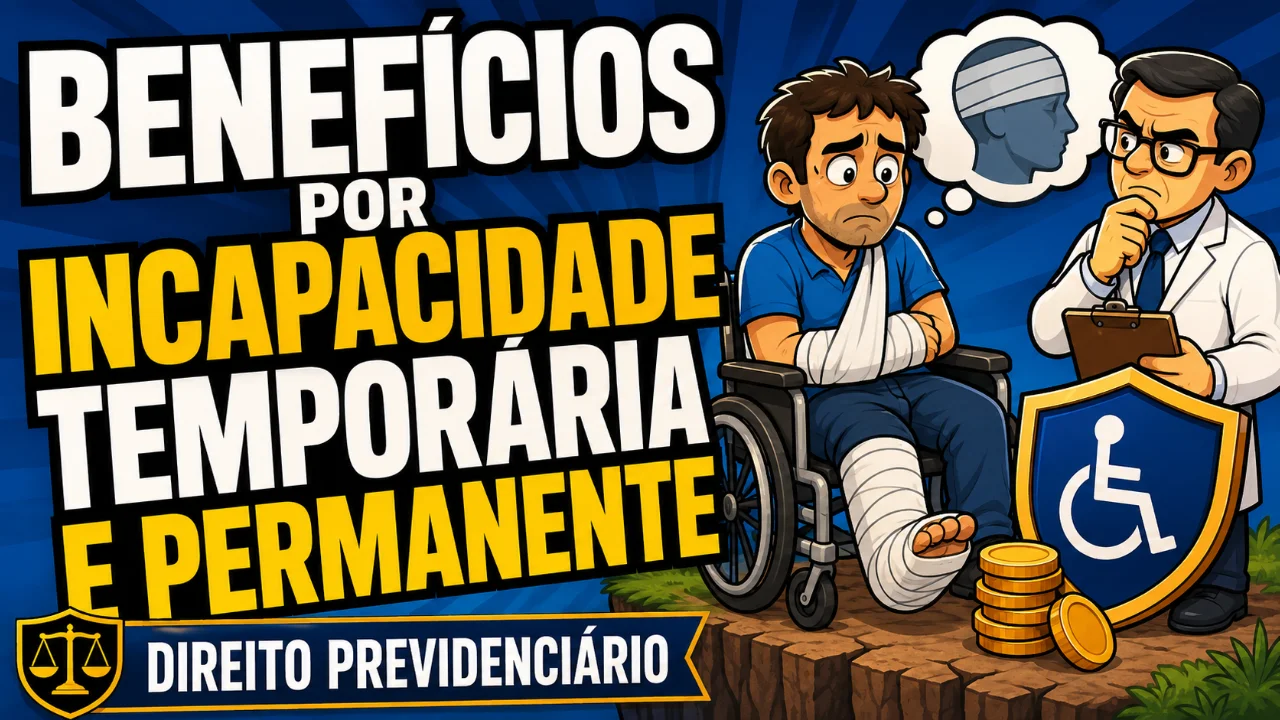 Resumo de Benefícios por Incapacidade Temporária e Permanente
