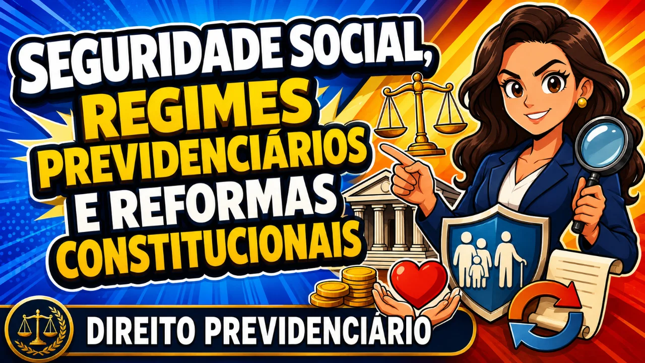 Resumo de Seguridade Social, Regimes Previdenciários e Reformas Constitucionais