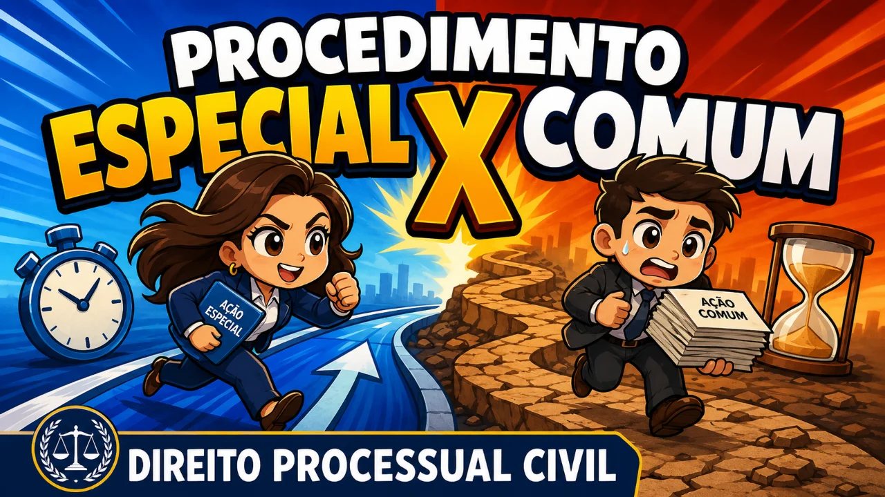 Resumo de Procedimento Especial X Comum