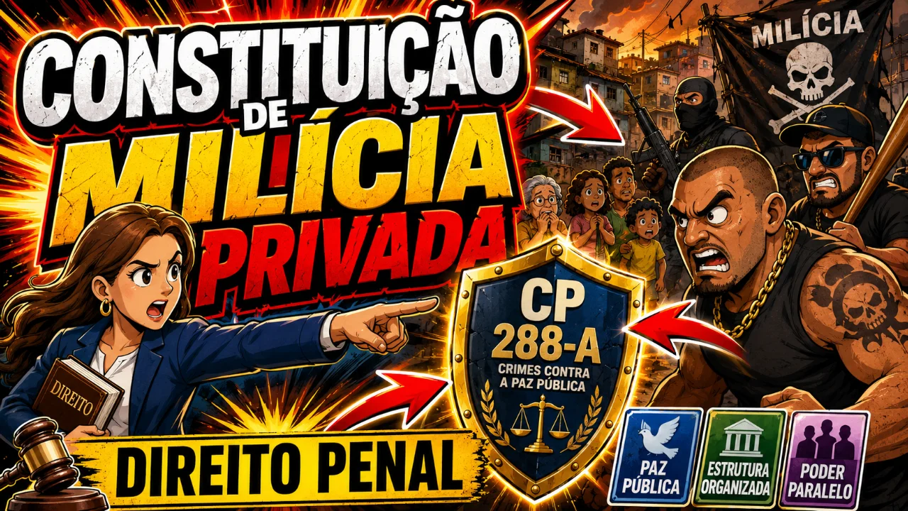 Resumo de Constituição de Milícia Privada