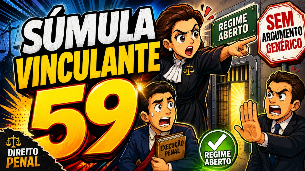Resumo de Súmula Vinculante 59