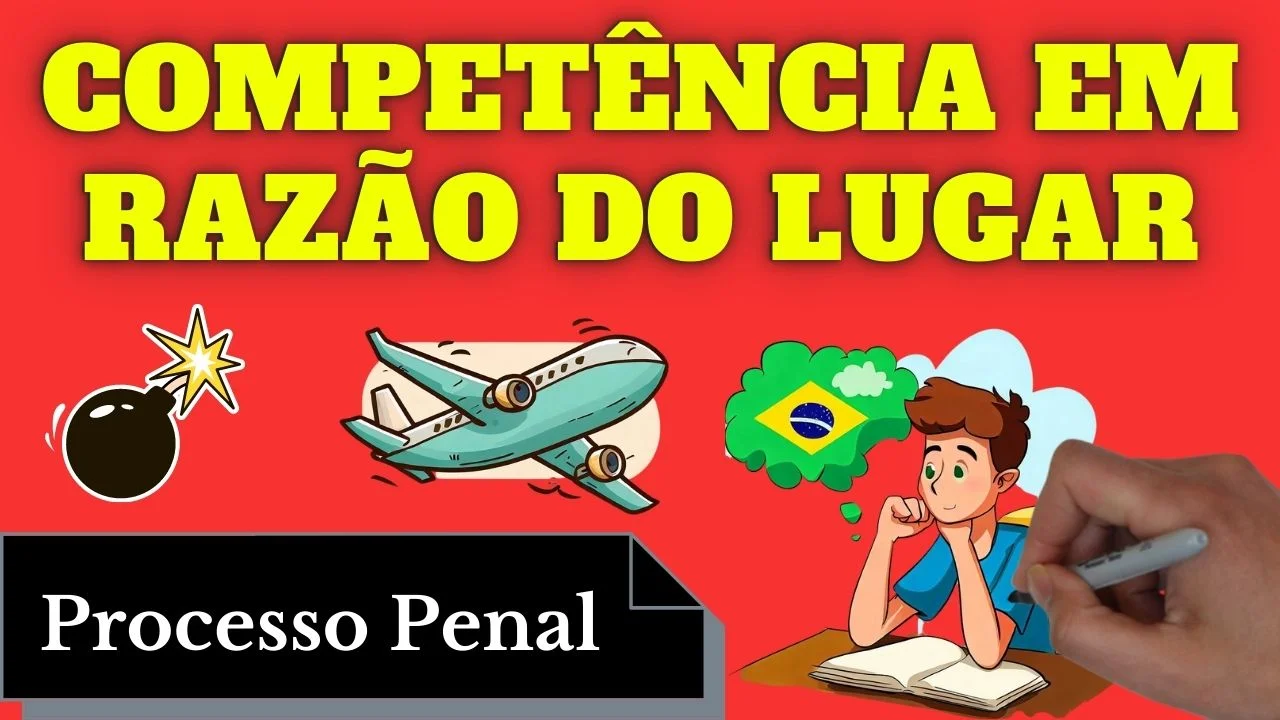 Videoaulas de Processo Penal: Competência em Razão do Lugar