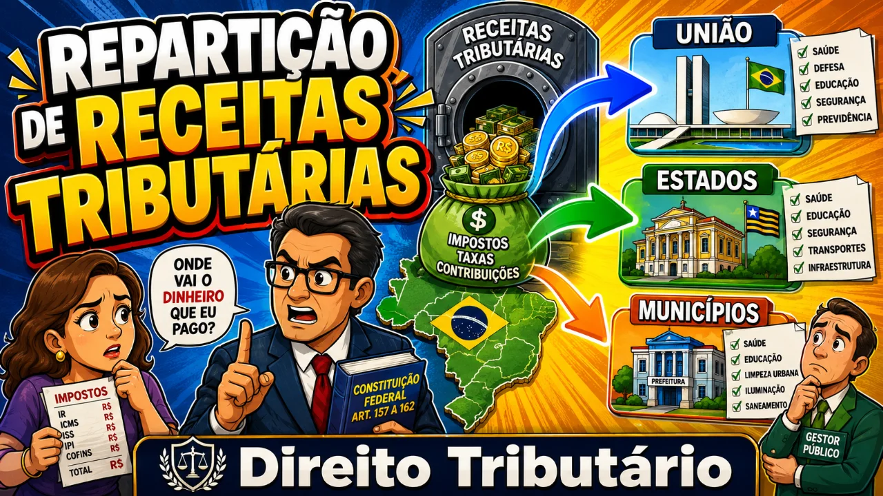 Resumo de Distribuição Repartição das Receitas Tributárias
