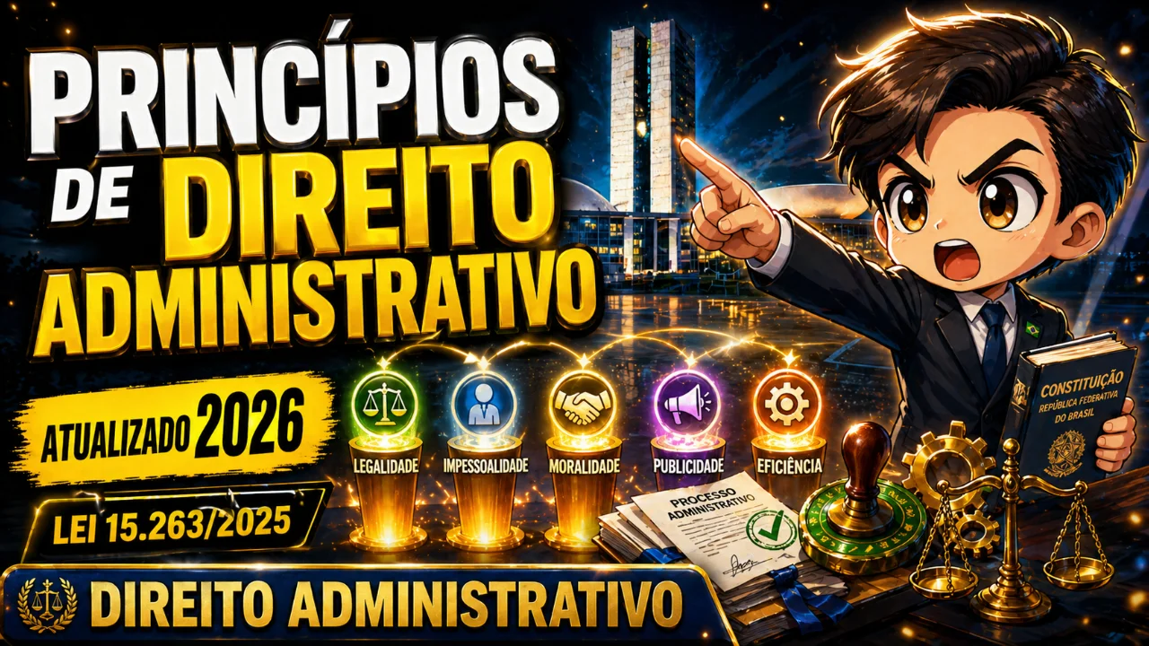 Videoaulas de Direito Administrativo: Princípios de Direito Administrativo