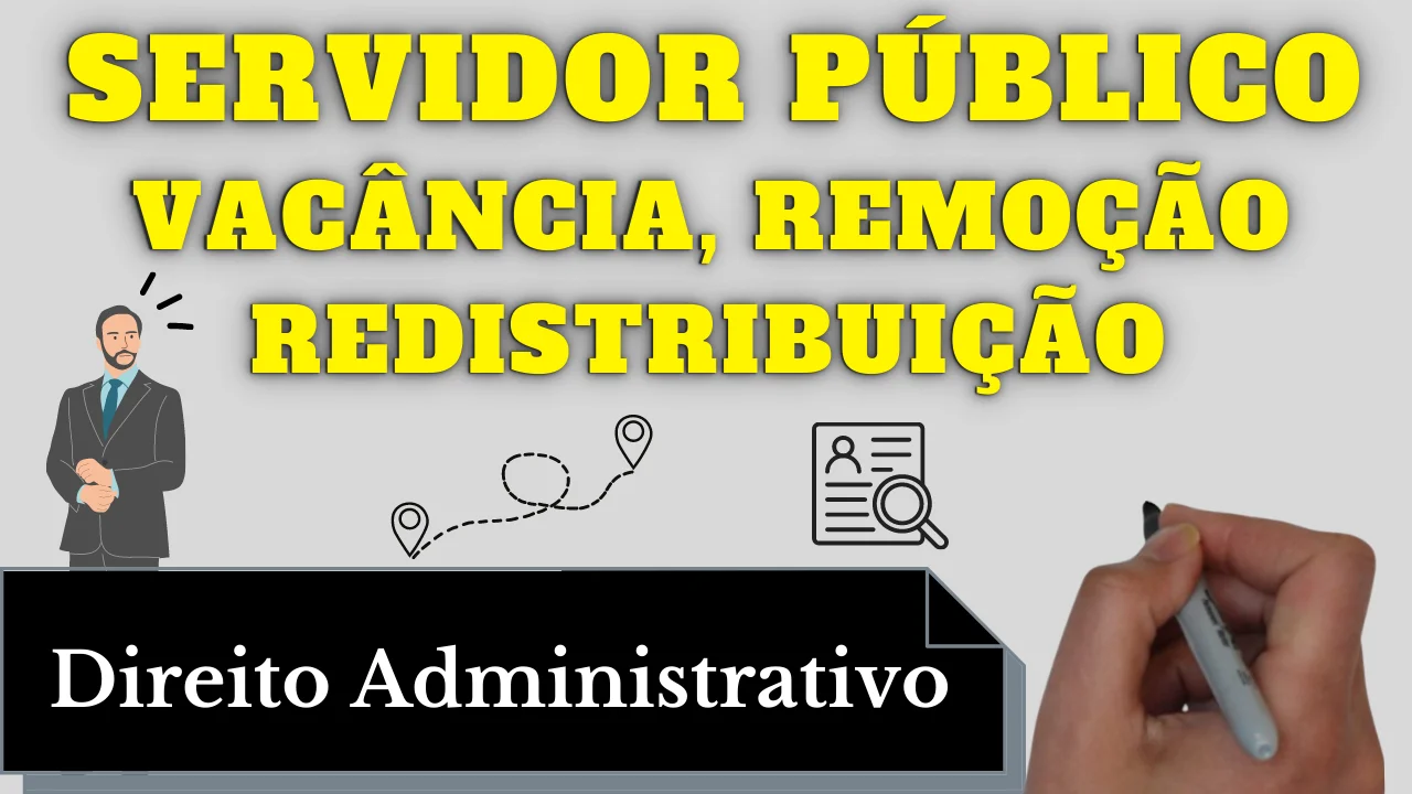 Resumo de Servidor Público - Vacância, Remoção e Redistribuição