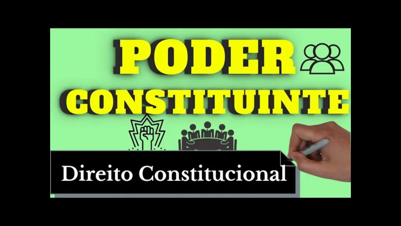 Videoaulas de Direito Constitucional: Poder Constituinte