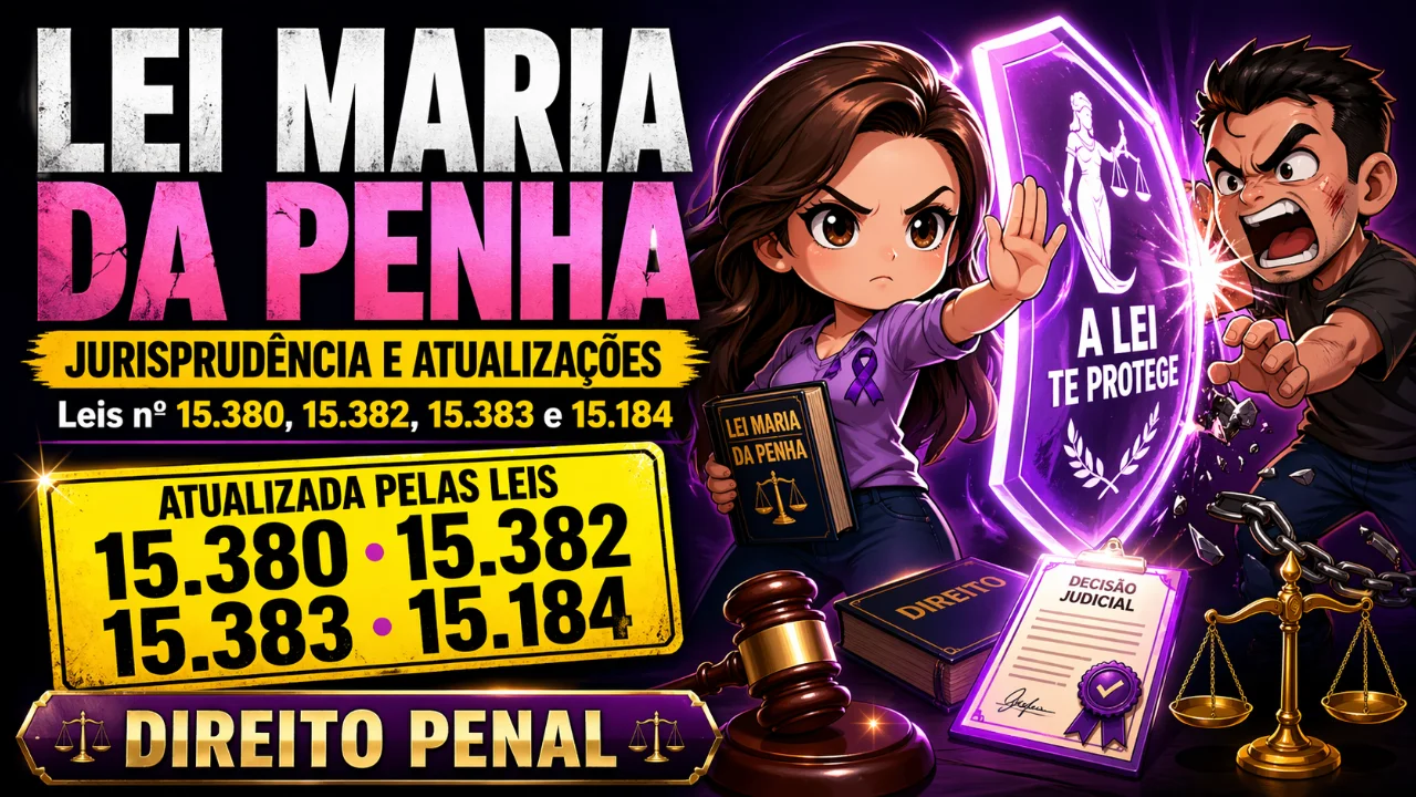 Resumo de Jurisprudência e Atualizações (Lei Maria da Penha)