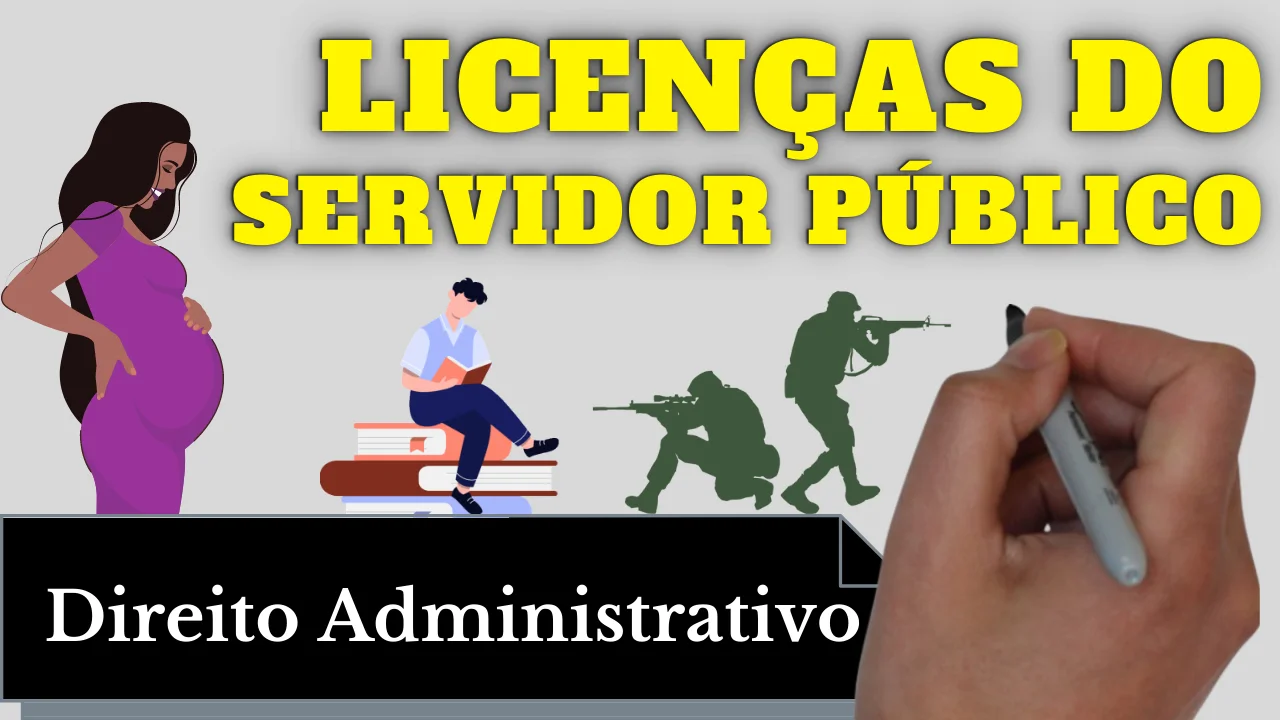 Videoaulas de Direito Administrativo: Licenças do Servidor Publico