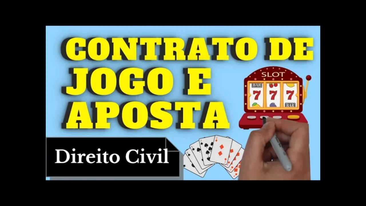 Videoaulas de Direito Civil: Contrato de Jogo e Aposta