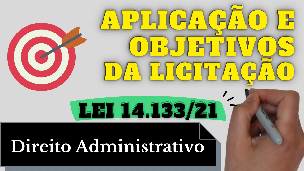 Videoaulas de Direito Administrativo: Âmbito de Aplicação e Objetivos da Licitação