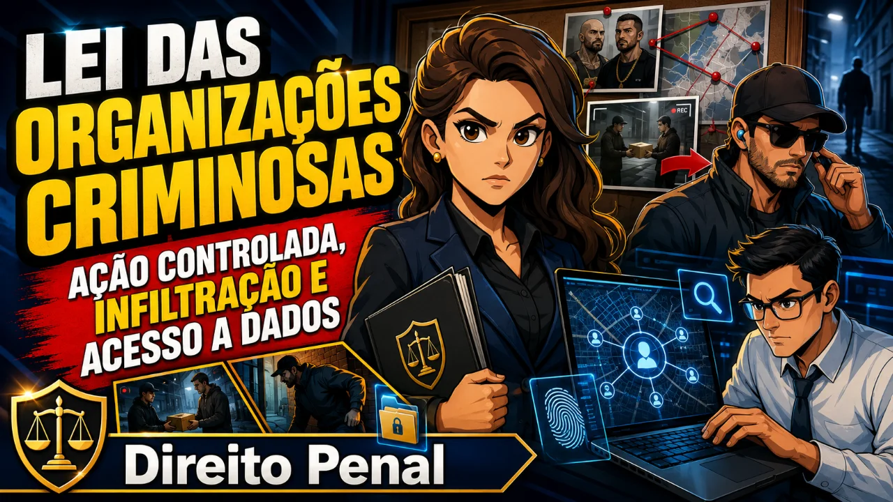 Resumo de Meios especiais de obtenção de prova (Lei da Organização Criminosa) (Videoaula).mp4
