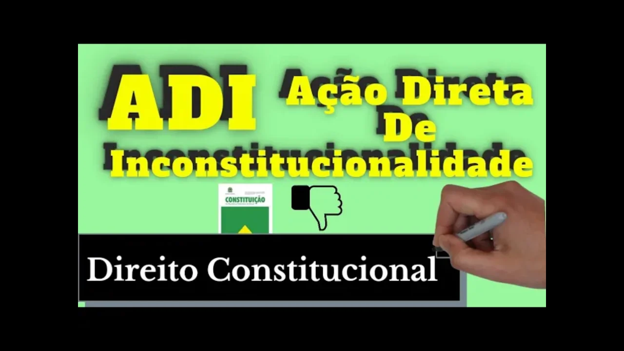 Resumo de Ação Direta de Inconstitucionalidade - ADI