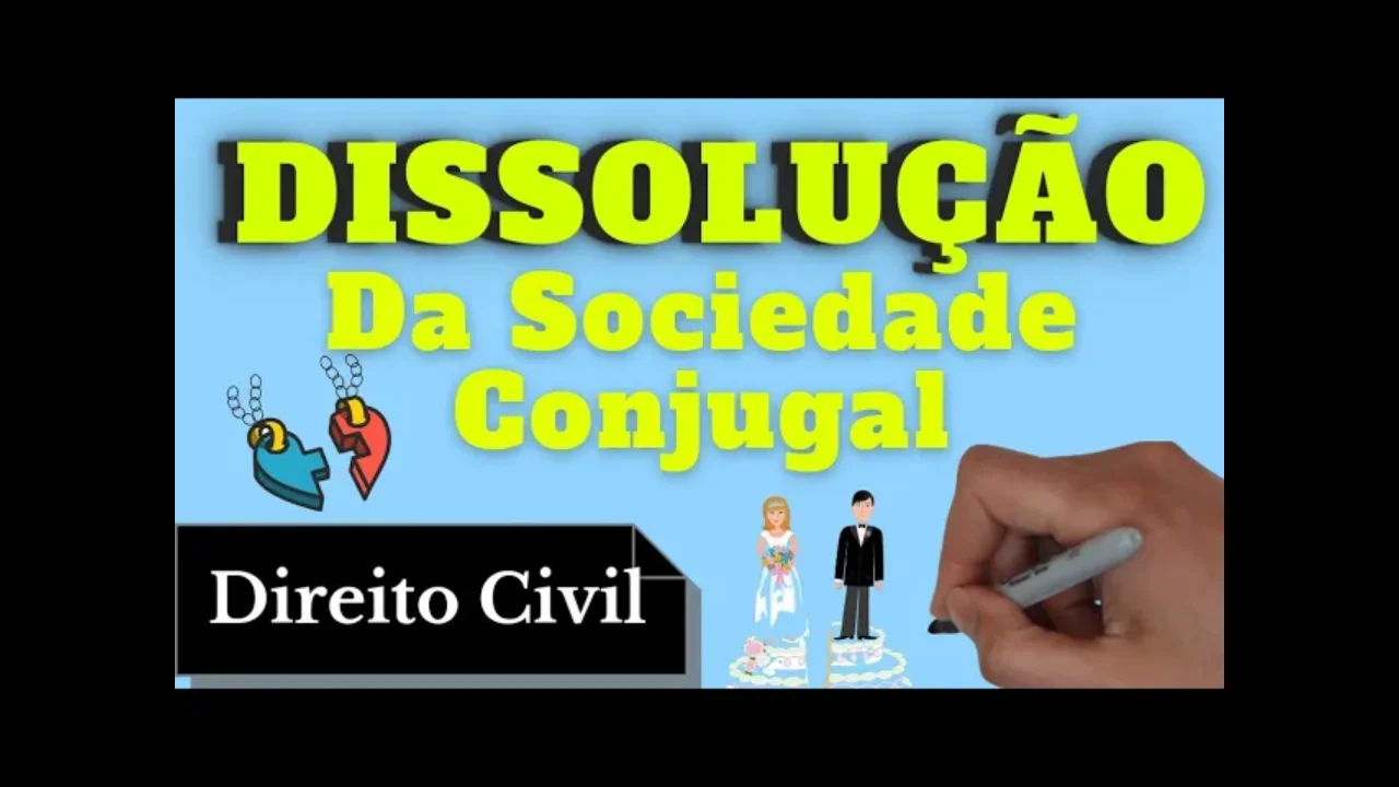 Videoaulas de Direito Civil: Dissolução da Sociedade Conjugal
