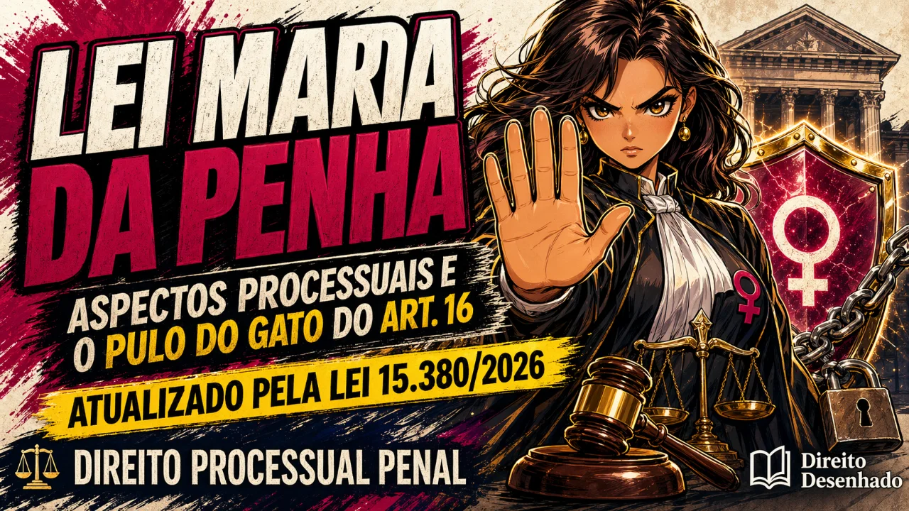 Resumo de Aspectos Processuais (Lei Maria da Penha)