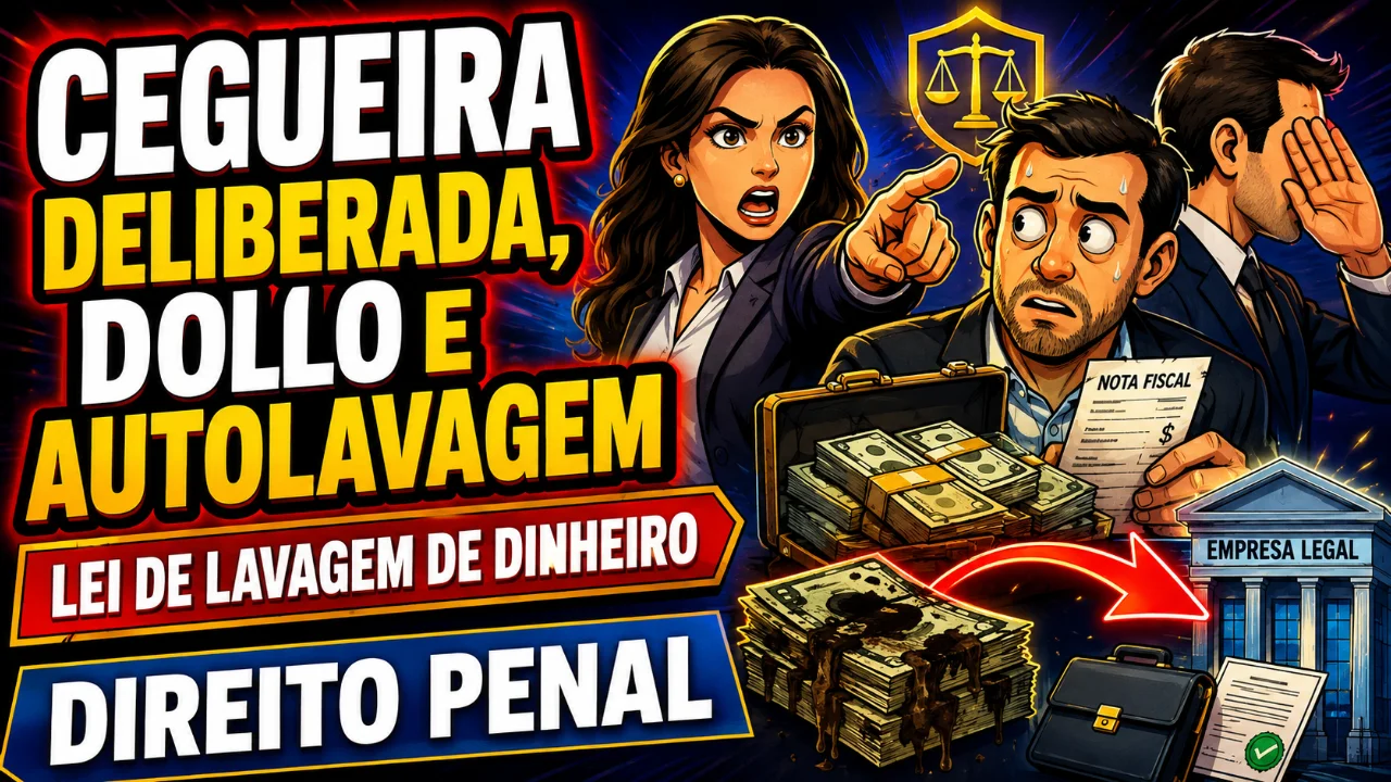 Resumo de Elemento subjetivo, o dolo, a cegueira deliberada e a autolavagem (Lei de Lavagem de Dinheiro) (Videoaula).mp4
